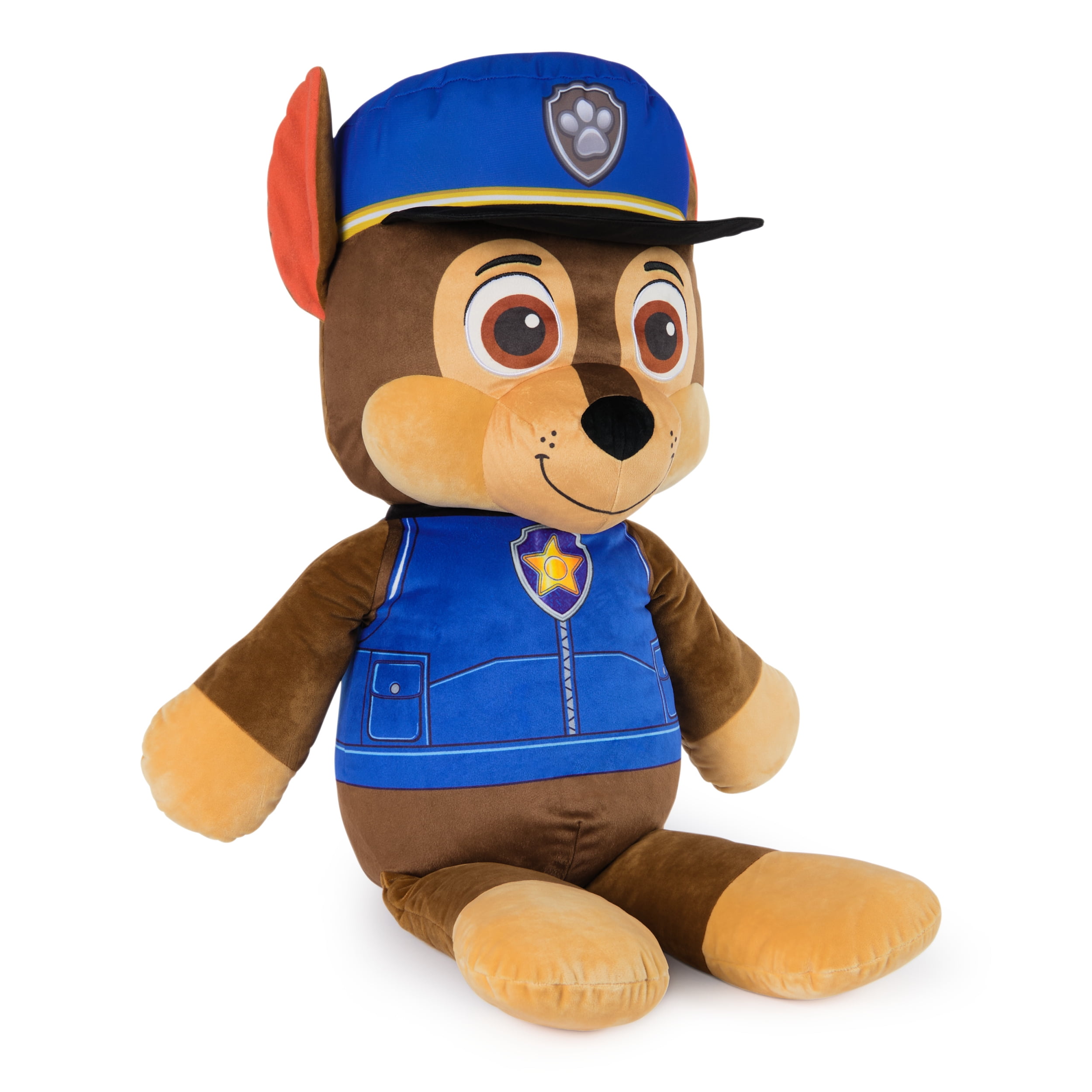 PAW Patrol, Chase Jumbo Plush Toy, 32-Inch Stuffed Animal with Embroidered Details, Kids Toys for Boys and Girls Ages 3 and Up