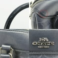 thumbnail image 5 of Pre-Owned Coach handbag F78263 Signature leather navy Boston shoulder bag for women... (Good), 5 of 11