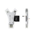 thumbnail image 1 of Lector de Tarjetas de Iluminación Sincero SD TF USB C a MicroUSB 4 en 1 Unidad Flash Tipo C para iPhone 7 8 11 X XR MAX, 1 of 6