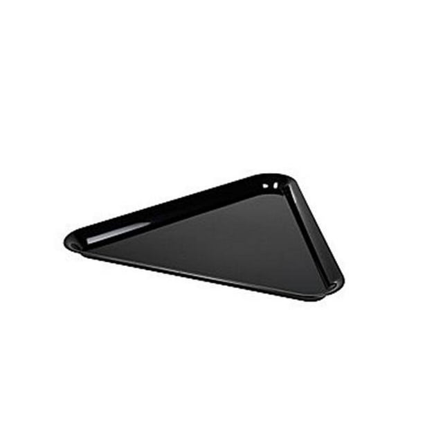 Fineline Settings 3561-BK Black Triangle Tray