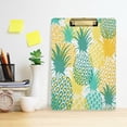 thumbnail image 6 of FMSHPON Cartoon Pineapple Fruit Tropical Clipboard Hardboard Wood Nursing Clip Board and Pull for Standard A4 Letter 13x9 inches, 6 of 8