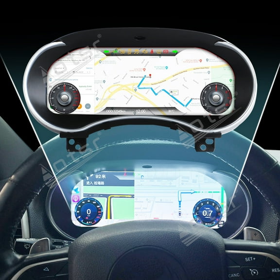 Aotsr Cluster Digital Dashboard For Jeep Grand Cherokee 2014-2017 Speedometer Instrument Panel