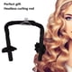 thumbnail image 3 of Diadema para el cabello Jadeshay Rizos sin calor Espuma suave Negro moderno, 3 of 7