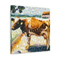 thumbnail image 2 of Cow in Pointillism - Canvas, 2 of 10