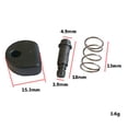 thumbnail image 4 of For 9523NB Angle Grinder Lock Button Replacement Parts Black Power Tool, 4 of 7