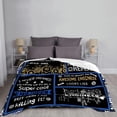 thumbnail image 5 of Engineer Gifts, Engineer Gifts for Men, Engineer Blanket, Future Engineer Gifts, Gifts for Engineers, Mechanical Engineering Gifts Granduation Flannel Blanket 50"x60", 5 of 6