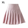 thumbnail image 1 of Falda plisada Mini uniforme de niña de escuela de tenis de cintura alta con pantalones cortos, rosa, XL Inevent AP001094-14, 1 of 7