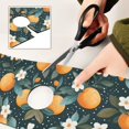 thumbnail image 6 of Yayeee Faucet Mat for Kitchen Sink 14.7" Diatomite Long Splash Guard Pad, Green Oranges, 6 of 7
