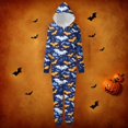 thumbnail image 1 of Halloween Pajamas Long Sleeved Zippered Family Matching Jumpsuit Romper Family Halloween Costumes Family Pajamas Matching Pjs, 1 of 5