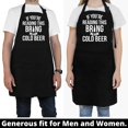 thumbnail image 5 of Neweleven Regalo Del Día Del Padre Para Hombres, Papá, Marido, Él, Delantales Para Hombres Con Bolsillos, Regalos Divertidos Para Hombres, Papá, Marido, Novio, Hermano, Tío, Parrilla, Barbacoa, Cocina, 5 of 5