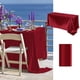 thumbnail image 2 of Manteles que se pueden cortar. Mantel de satén brillante de color sólido para bodas y banquetes de hoteles de alta gama., 2 of 7