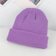 thumbnail image 2 of Beanie Knit Hats Baby Toddler Boys Girls Knit Warm Winter Hats Cuffed Caps Boys Girls Ski Cap, 2 of 4