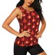 thumbnail image 2 of Balery Christmas Red Balls Camiseta sin mangas estampada ligera para mujer, tops de entrenamiento sin mangas, camisetas de yoga transpirables de secado rápido.-Medium, 2 of 7