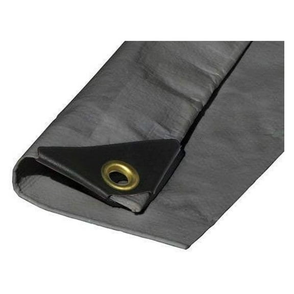 Silver Tarp 9x16 ft Extra Heavy Duty - Waterproof, Tear-Resistant, UV Protected - Outdoor Cover for Equipment, Vehicles & Camping