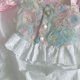 thumbnail image 5 of Vestido transpirable para mascotas para perros, perfecto para fiestas diarias y exteriores, rosa, talla L, vestido con volantes de malla floral, 5 of 8