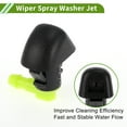thumbnail image 4 of Unique Bargains Windshield Washer Nozzle With 2Pcs Y Hose Connector for Honda 11-17 1 Set, 4 of 6