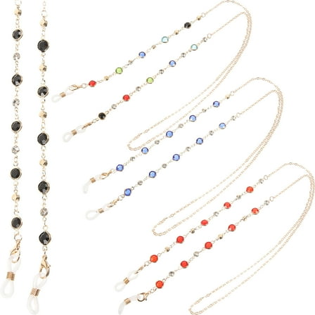 Masteelf  4 Pcs Glasses Chain Lightweight Fashionable Eyeglass