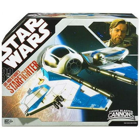 Obi-Wan Kenobi's Starfighter Blue Trim Vehicles 2007 30th Anniversary
