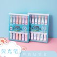 thumbnail image 3 of 6Pcs/Set Kawaii Cat paw Fluorescent Highlighter Pens Markers Pastel Drawing Pen Student School Office Supplies Cute Stationery 6 colors A, 3 of 5