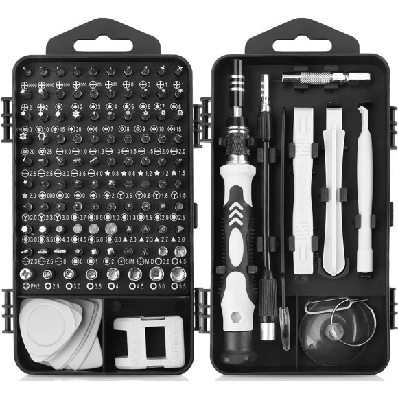 EZLIFE EL-110SS Precision Magnetic Screwdriver Set 110 In 1 Repair Kit For Mobile Devices