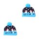 thumbnail image 3 of Jumpingount Sombrero de decoración navideña Sombrero LED Sombrero de dibujos animados Sombrero de Navidad Decoración muñeco de nieve 2 2Conjunto, 3 of 6