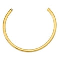 thumbnail image 2 of 14K Yellow Gold Omega Chain Necklace 10 mm Domed 18 inch, 2 of 4