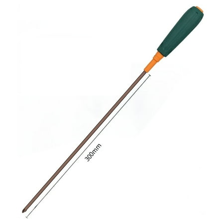 

Cross Slotted Screwdriver Strong Magnetic Extended Long Rod Screwdriver 5×300mm