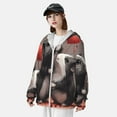 thumbnail image 3 of Balery Heart Guinea Pig Couple Sudadera ligera de manga larga con capucha y protección solar UPF 50+ para hombre y mujer, ideal para pesca y running-3X-Large, 3 of 7