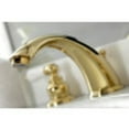 thumbnail image 4 of Kingston Brass KB972PLB Widespread Bathroom Faucet, Polished Brass, 4 of 5