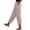 Beige, variant on Qiopertar Linen Pants for Women High Waist Casual Solid Color Elastic Waist Pocket Pants Spring Summer Beach Vacation Travel Comfy Relaxed Oversized Trousers, Red XL