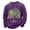 Purple, variant on Women's Long Sleeve Crew Neck Thermal T-Shirt, Soft Breathable Fall/Winter Top