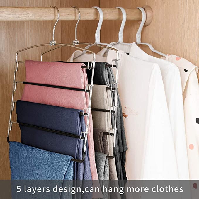 Heavy Duty Closet Hangers For Space Saving And Organization