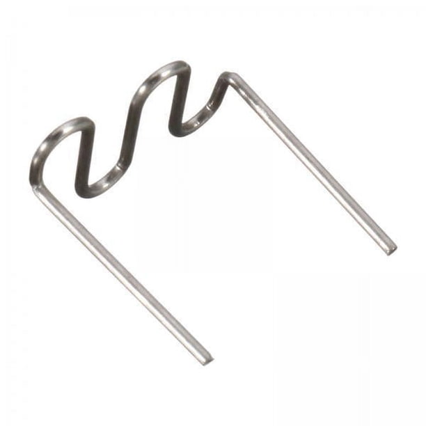 2x100 Piezas De Grapas Calientes Para Grapadora De Plástico, Soldador, Reparación, Grapas Onduladas De 0,6 Mm Sunnimix grapas grapadoras calientes
