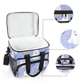 thumbnail image 6 of FORMRS Insulated Cooler Bag 24 Cans Capacity Soft Leakproof Lunch Box with Side Pockets, Blue Halloween, 6 of 7