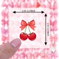thumbnail image 6 of 35pcs-50pcs Cute Stickers Pink Stationery Stickers Cherry DIY Stickers Children Stickers for Phone Laptop Suitcase, 6 of 9