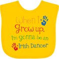 thumbnail image 3 of Inktastic Irish Dancer Future Boys or Girls Baby Bib, 3 of 4