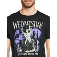 thumbnail image 2 of Netflix Wednesday Men's and Big Men's Short Sleeve Graphic Tee, Sizes S-3XL, 2 of 5