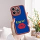 thumbnail image 2 of ¡Haga una declaración con esta funda para teléfono plateada mate con estampado de dibujos animados originales para iPhone 13!, 2 of 3