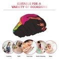 thumbnail image 6 of Kdxio Flamingo And Palm Trees At Sunset Print Shower Cap for Women,Elastic and Reusable,Double Waterproof Layers Bathing Hat, 6 of 6