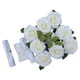thumbnail image 5 of Adorno floral para la parte delantera del coche de boda, cintas decorativas para el espejo, adorno para el coche de novia Blanco, 5 of 9