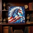 thumbnail image 4 of 1776-2026 Patriotic Diamond Art Kit, DIY 5D Full Drill Diamond Art Painting Craft for Adults, 15.7x15.7 Inch Independence Day Home Wall Decor, without Frame, 4 of 8