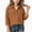 Khaki, variant on NORO ARK Kids Shirt Jacket (6-14 Years) Lapel Button Down Long Sleeve Shacket With Pockets Casual Oversized Corduroy Khaki Size 10