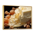thumbnail image 2 of Designart "Simplicity Dairy Creamy Morning III" Food & Beverage Floater Framed Wall Art Living Room, 2 of 7