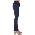 thumbnail image 4 of Women Vintage Inspired High Rise Waist Straight Leg Bootcut Mom Jean, 4 of 6