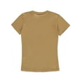 thumbnail image 2 of Cookie's Girls' Crew Neck T-Shirt Color: coffee Size: 7 - 8, 2 of 3