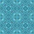 thumbnail image 1 of Ahgly Company Machine Washable Indoor Square Transitional Glacial Blue Ice Blue Area Rugs, 6' Square, 1 of 7