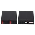 thumbnail image 4 of Hard Drive Case, Wide Compatibility  Heat Dissipation 6 Bay Hard Drive Enclosure Sturdy Durable  For Notebook HDD, 4 of 8