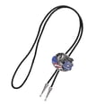 thumbnail image 1 of Corbata de bolo occidental Baoblaze American Coastguard para hombres 01, 1 of 7