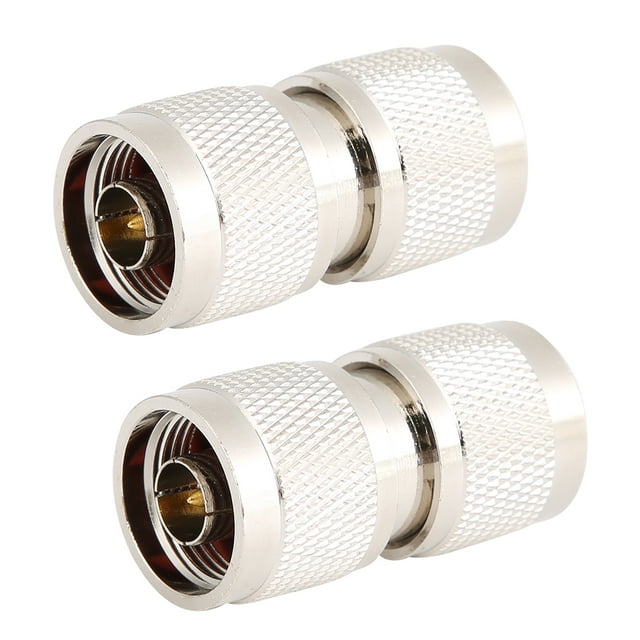 Higher Signal Transmission N-Male Connector, 2PCS N-Male Plug, For Professional Use