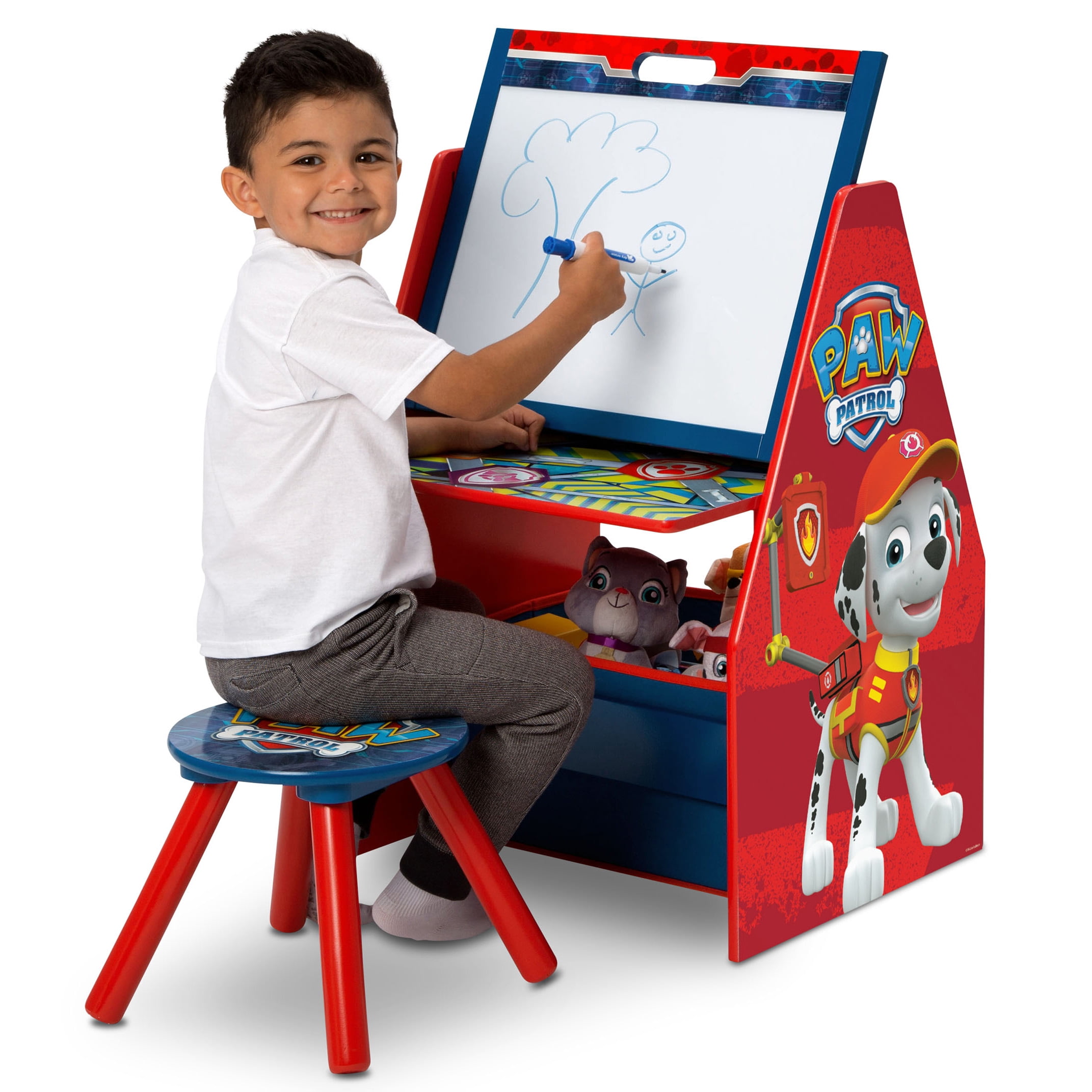 paw patrol desk with storage
